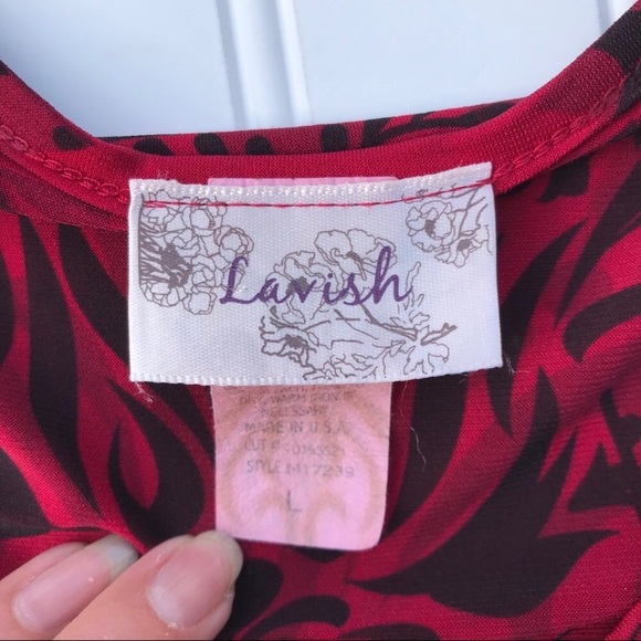 •Lavish• Jersey sublimation Top {G9} - Picture 3 of 6